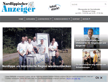 Tablet Screenshot of nordlipper.de